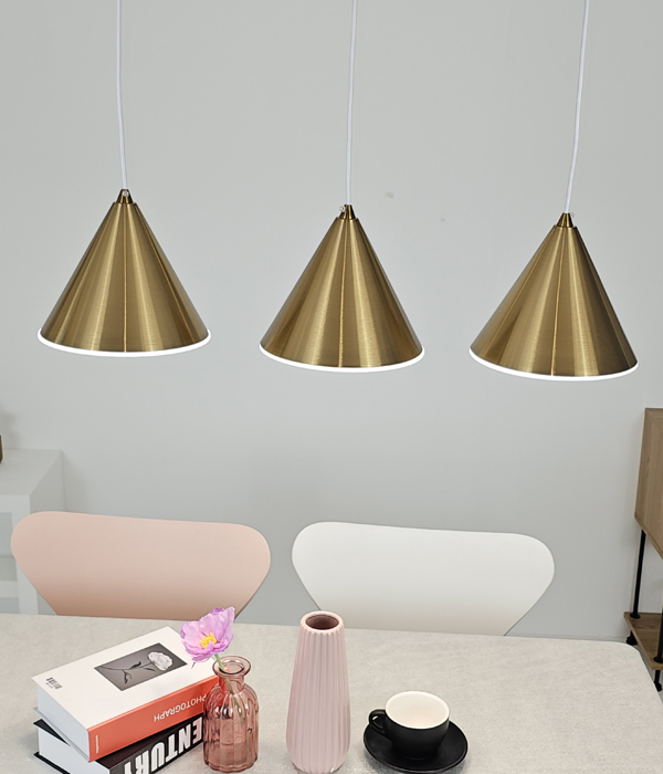 라일스 3등 펜던트조명 LED식탁등 인테리어펜던트 (대/소)